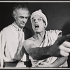 William Roerick and Dennis Patrick in the 1967 production of Marat/Sade