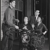 Richard Cross, Ruth Kobart, Norman Kelley and Franca Duval in rehearsal for the stage production Maria Golovin