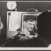 Hal Holbrook preparing to perform in Mark Twain Tonight! 1966