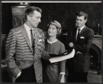 Michael Rennie, Barbara Bel Geddes and Barry Nelson in the stage production Mary, Mary