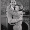 Tom Poston and Diana Lynn in the stage production Mary, Mary