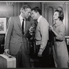 Edward Mulhare, Tom Poston and Diana Lynn in the stage production Mary, Mary