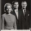 Nancy Olson, Barry Nelson and Edward Mulhare in the stage production Mary, Mary