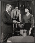 Clinton Sundberg, John Lasell and Heddie Bates in the national tour of the stage production Mary, Mary