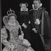 Eva Le Gallienne, Irene Worth and Douglas Campbell in the stage production Mary Stuart
