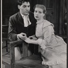 Mari Lynn and unidentified in the stage production The Matchmaker