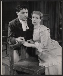 Mari Lynn and unidentified in the stage production The Matchmaker