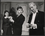 Carolan Daniels, Randy Kirby and Durward Kirby in the stage production Me and Thee