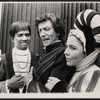 Al Freeman Jr., Tom Aldredge and Bette Henritze in the 1966 New York Shakespeare Festival production of Measure for Measure