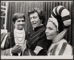 Al Freeman Jr., Tom Aldredge and Bette Henritze in the 1966 New York Shakespeare Festival production of Measure for Measure