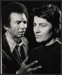 Al Freeman Jr. and Irene Papas in the 1972 stage production of Medea