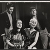Ariel Furman, Susan Walters, Lillian Lux and Mike Burstyn in the stage production The Megilla of Itzhik Manger