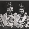 Pesach Burstein and Susan Walters in the stage production The Megilla of Itzhik Manger