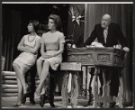 Pippa Scott, Fred Clark and unidentified [left] in the stage production Memo