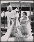 James Earl Jones, Nan Martin and Bette Henritze in the 1962 Central Park production of The Merchant of Venice
