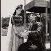 Jane McArthur and George C. Scott in the 1962 Central Park production of The Merchant of Venice