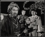 Morris Carnovsky, John Cunningham and unidentified in the 1967 American Shakespeare Festival production of The Merchant of Venice