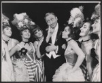 Mischa Auer and ensemble in the stage production The Merry Widow