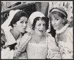 Marcia Rodd, Marilyn Sokol and Cynthia Harris in the 1974 Central Park production of The Merry Wives of Windsor