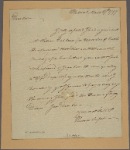 Letter to [John Nicholson.]