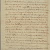 Letter to Horatio Gates