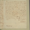 Letter to Horatio Gates