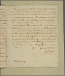 Letter to Horatio Gates