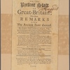 Magnae Britanniae Notitia: or, the Present State of Great-Britain; With diverse Remarks upon The Ancient State thereof. The 38th Edition of the South Part, called England; and the 17th of the North Part, called Scotland. To which is added, A General List 