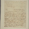 Letter to [William A. Washington.]