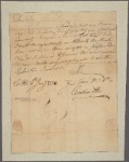 Letter to Robert Christie, Baltimore