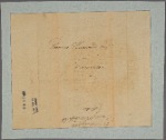 Letter to Thomas Harwood