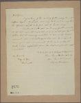 Letter to Henry A. Wise, Washington