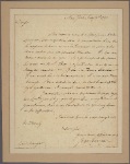 Letter to Gen. [Philip] Schuyler