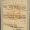 Letter to Timothy Pitkin, Washington