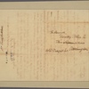 Letter to Timothy Pitkin, Washington