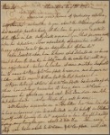 Letter to George Washington, Mount Vernon