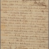 Letter to George Washington, Mount Vernon