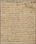 Letter to George Washington, Mount Vernon