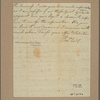 Letter to [William A. Washington, Haywood.]