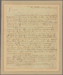 Letter to Gov. [Horatio] Sharpe