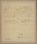 Letter to Gov. [Horatio] Sharpe