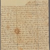 Letter to John Custis, Williamsburg, Va.