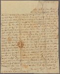 Letter to John Custis, Williamsburg, Va.