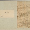 Letter to [John Custis, Williamsburg, Va.]