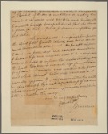 Letter to Thomas W. White