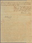 Letter to John Hancock, Boston