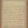 Letter to Tench Tilghman, Baltimore, Md.