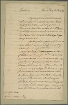 Letter to Sir John Dick and William Molleson