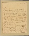 Letter to Col. Landon Carter