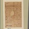 Letter to the gentlemen of the Ohio Company at Cameron in the County of Fairfax